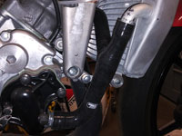 Honda RS125R - Bypass Thermostat / Hoses (2004 Radiator)