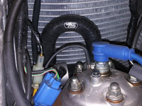 Honda RS125R - Bypass Thermostat / Hoses (2004 Radiator)