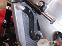 Honda RS125R - Bypass Thermostat / Hoses (2004 Radiator)