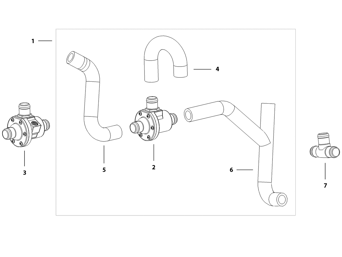 Technical Sports One, LLC 2002 Bypass Thermostat for Single Cylinder Two-Stroke Motor. Honda RS125R, Yamaha TZ125.