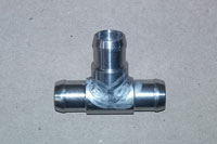 19503-NX4-867 PIPE, WATER 3-WAY ALUMINUM (16mm)